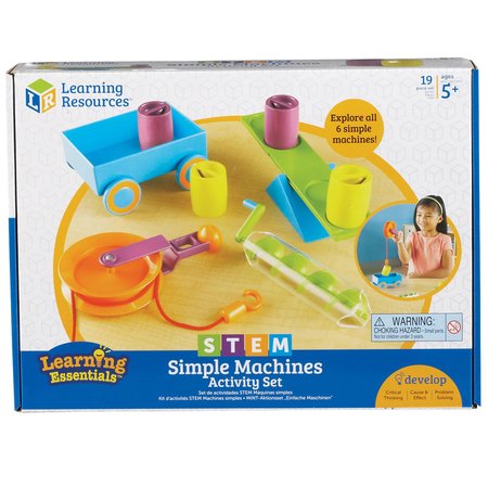 LEARNING RESOURCES STEM Simple Machines Activity Set 2824